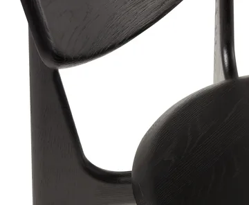 Slab Dining stol - Svart - Tom Dixon