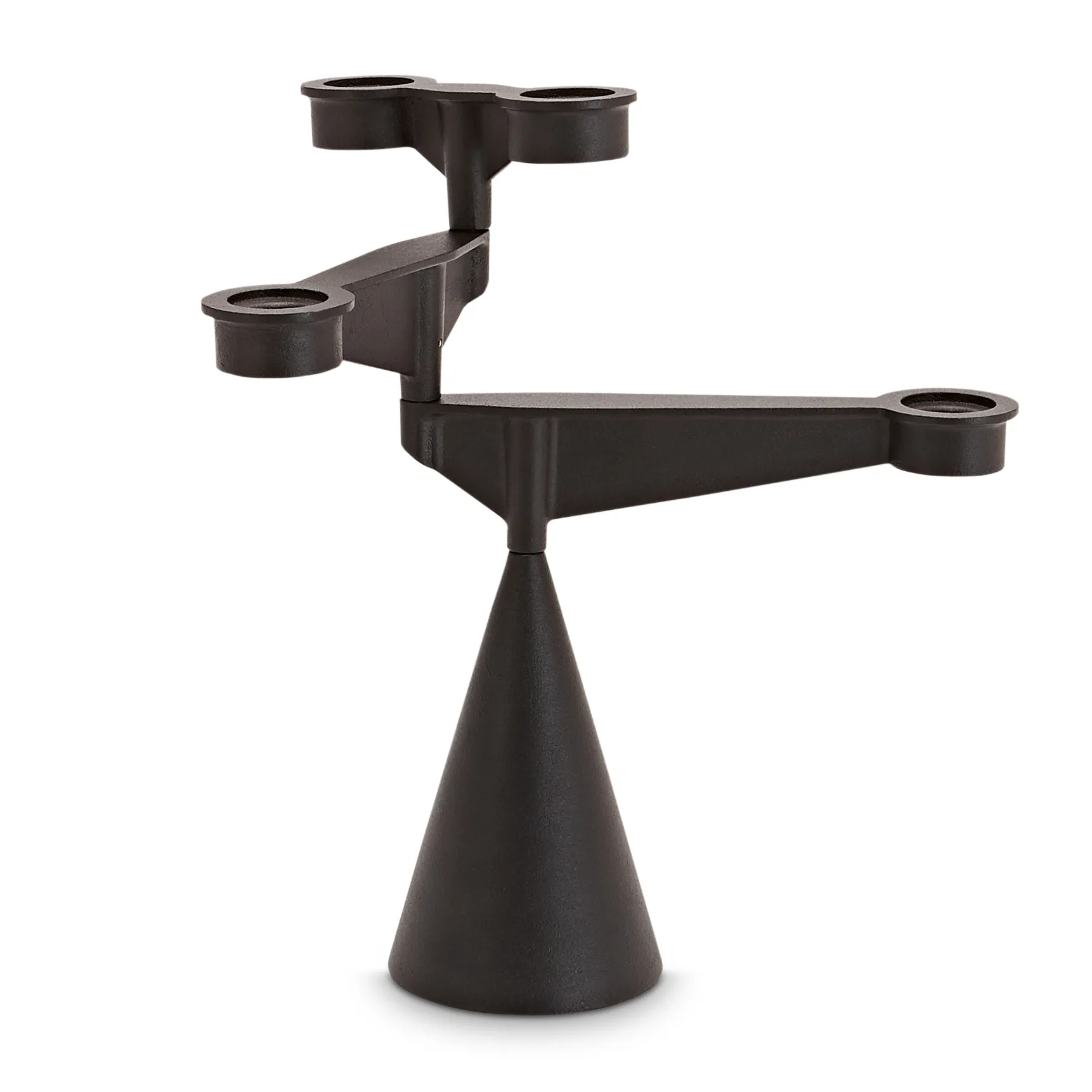 Spin kandelaber mini, Svart Tom Dixon