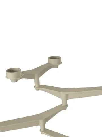 Spin ljusstake - Putty - Tom Dixon