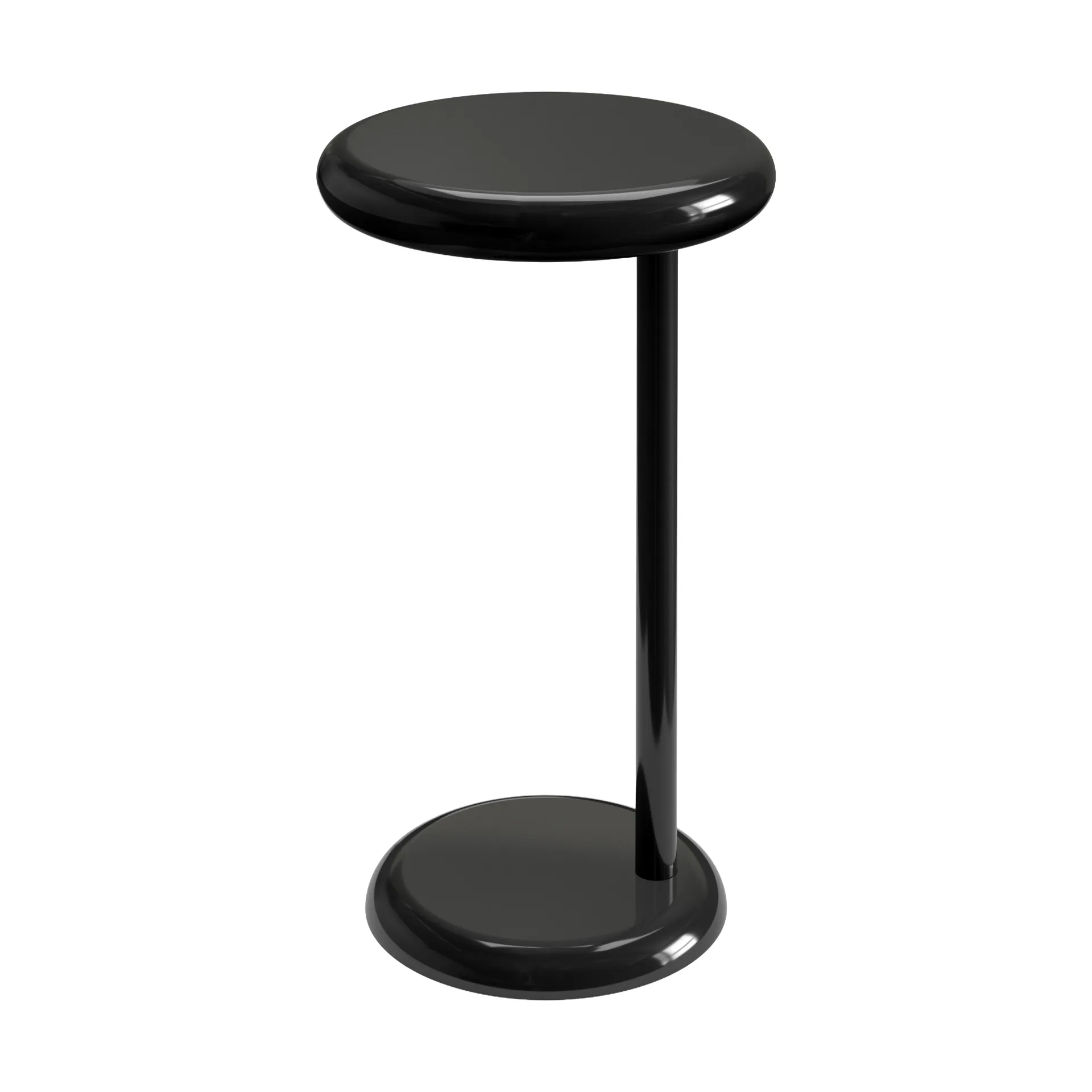 Spot sidobord, Black, Ø35x55 cm Tom Dixon