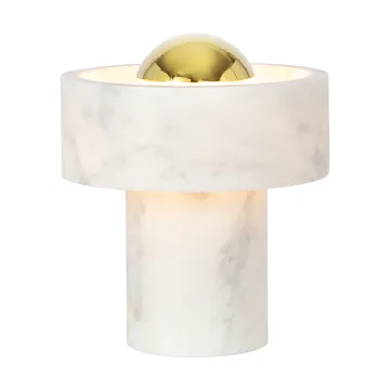 Stone Portable LED bordslampa 28 cm - Marble-gold - Tom Dixon