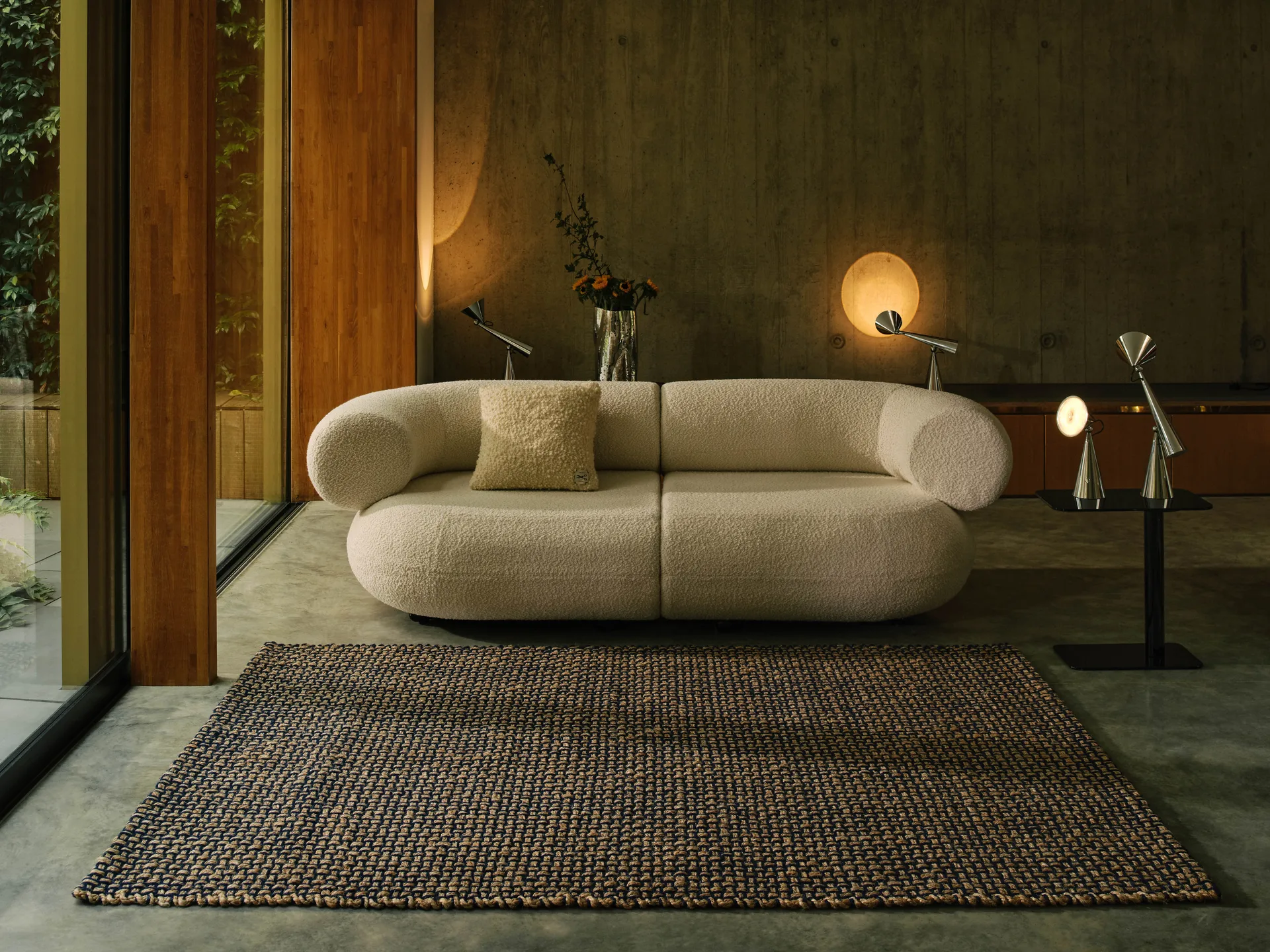 Weave matta, Blå 200x300 cm Tom Dixon