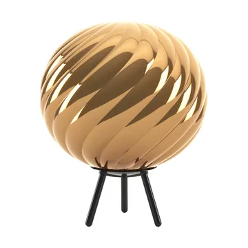 Whirl portabel golvlampa - Gold-black - Tom Dixon