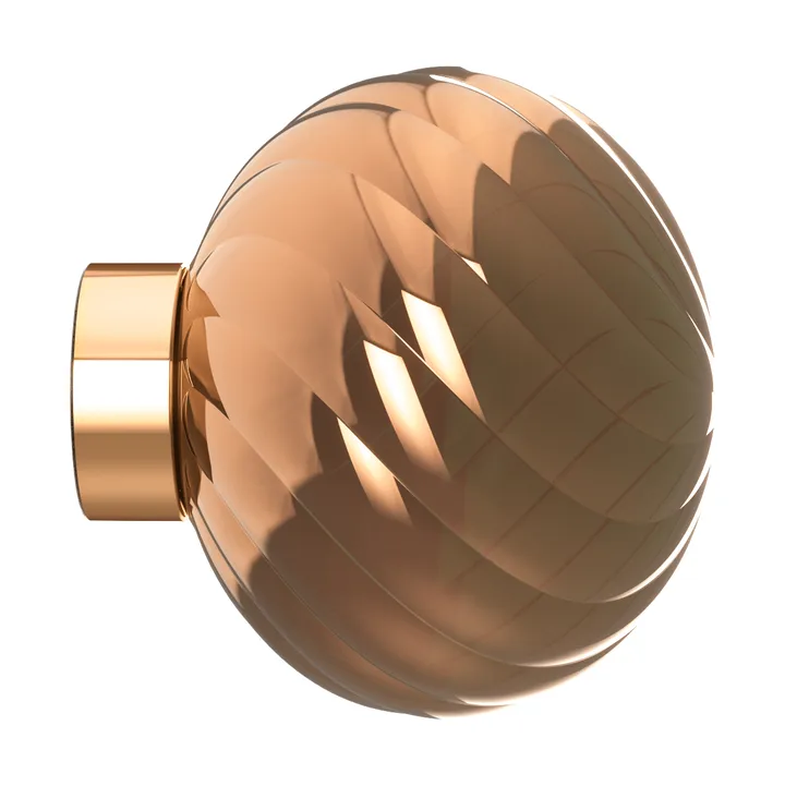 Whirl vägglampa Ø30 cm - Copper - Tom Dixon