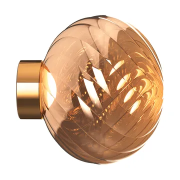 Whirl vägglampa Ø30 cm - Copper - Tom Dixon