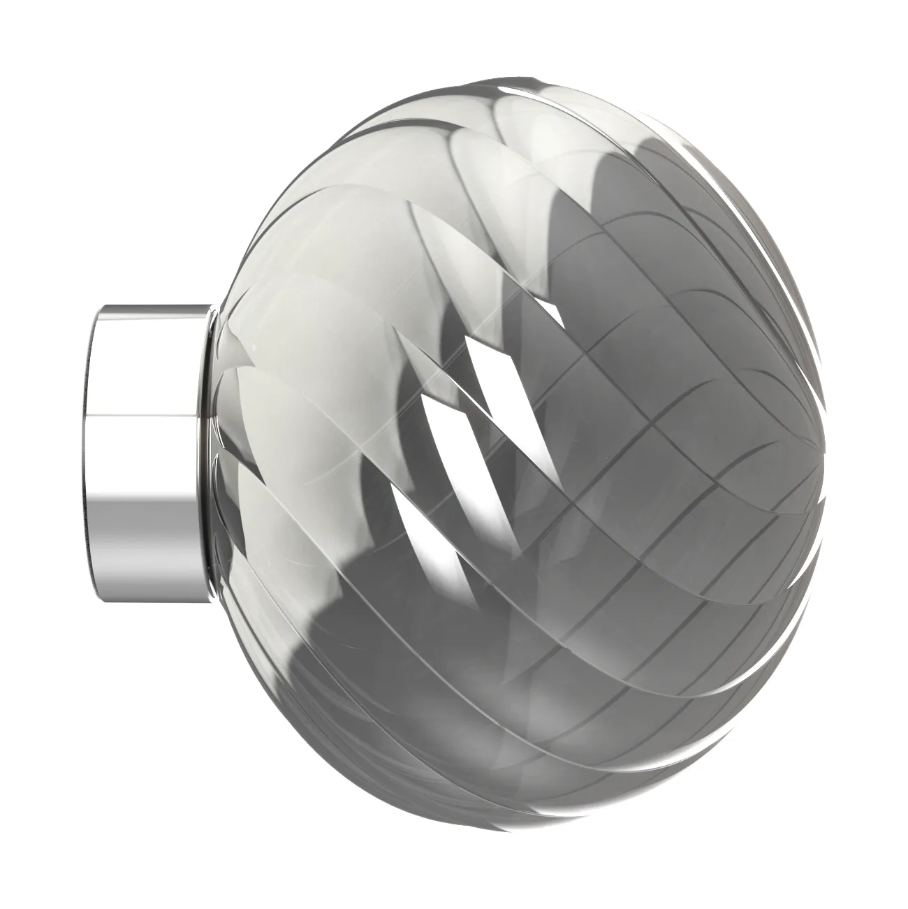 Whirl vägglampa Ø30 cm, Silver Tom Dixon
