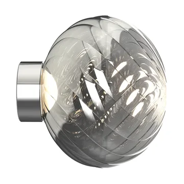 Whirl vägglampa Ø30 cm - Silver - Tom Dixon