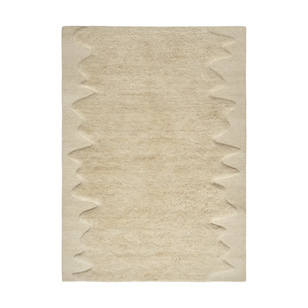 Wobble matta, Natural, 200x300 cm Tom Dixon