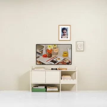 Portal TV-bänk 123 cm - Off-white - TÔNN furniture