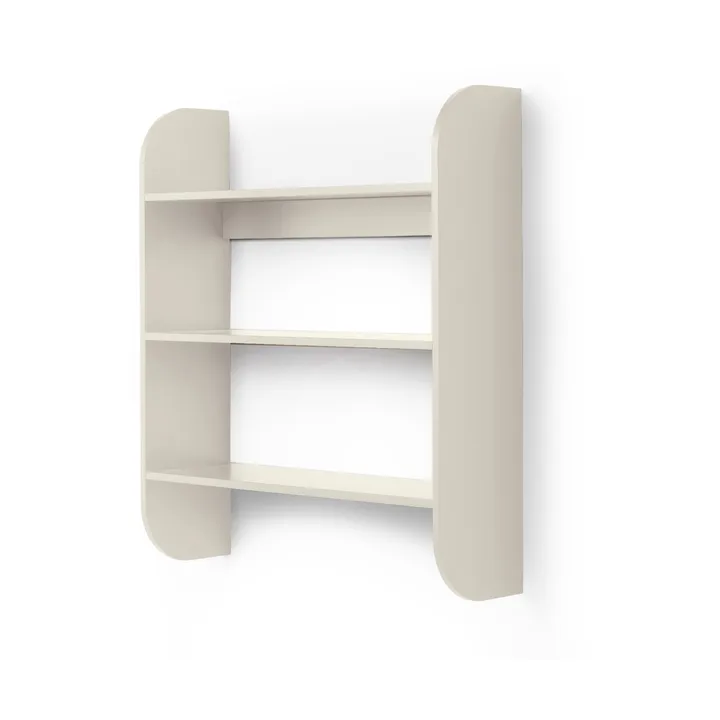 Strapats vägghylla 62x73,6 cm - Off-white - TÔNN furniture