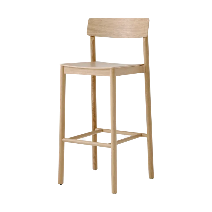 Betty TK16 Bar Chair barstol 75 cm - Lackad ek - &Tradition