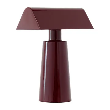 Caret MF1 portabel bordslampa - Dark burgundy - &Tradition