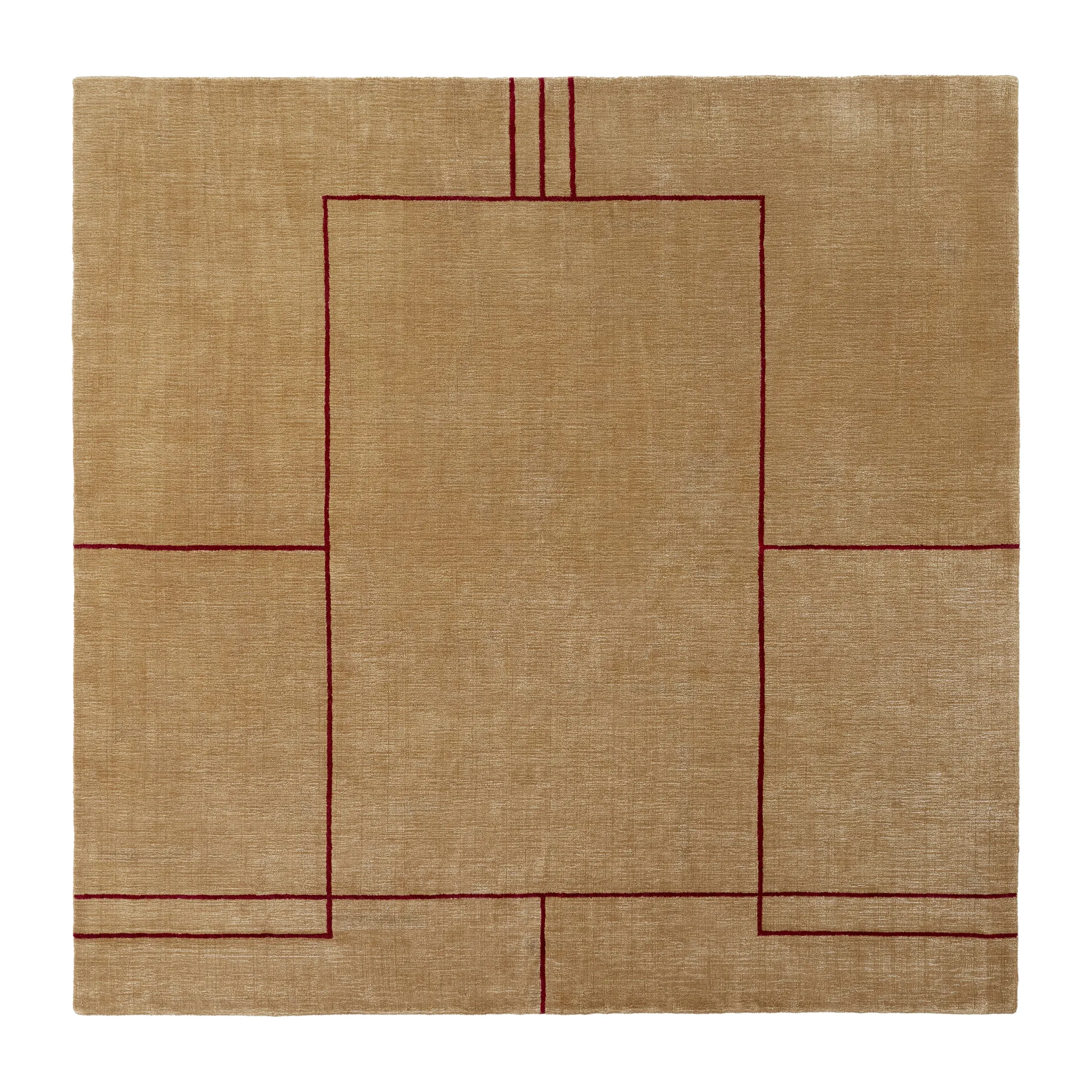 Cruise AP11 matta 240x240 cm, Bombay Golden Brown &Tradition