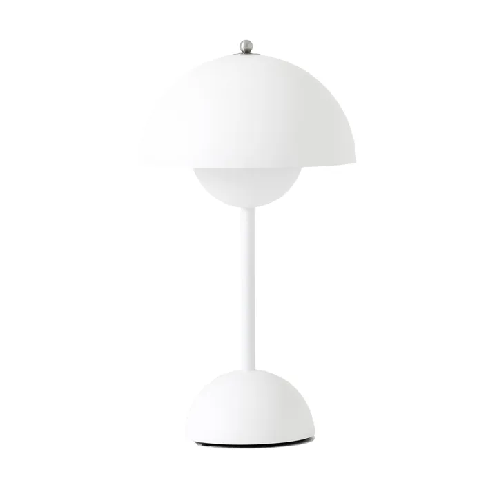 Flowerpot portabel bordslampa VP9 - matt vit - &Tradition