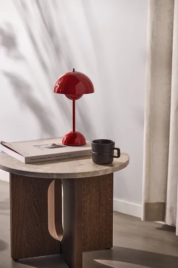 Flowerpot portabel bordslampa VP9 - Vermilion red - &Tradition