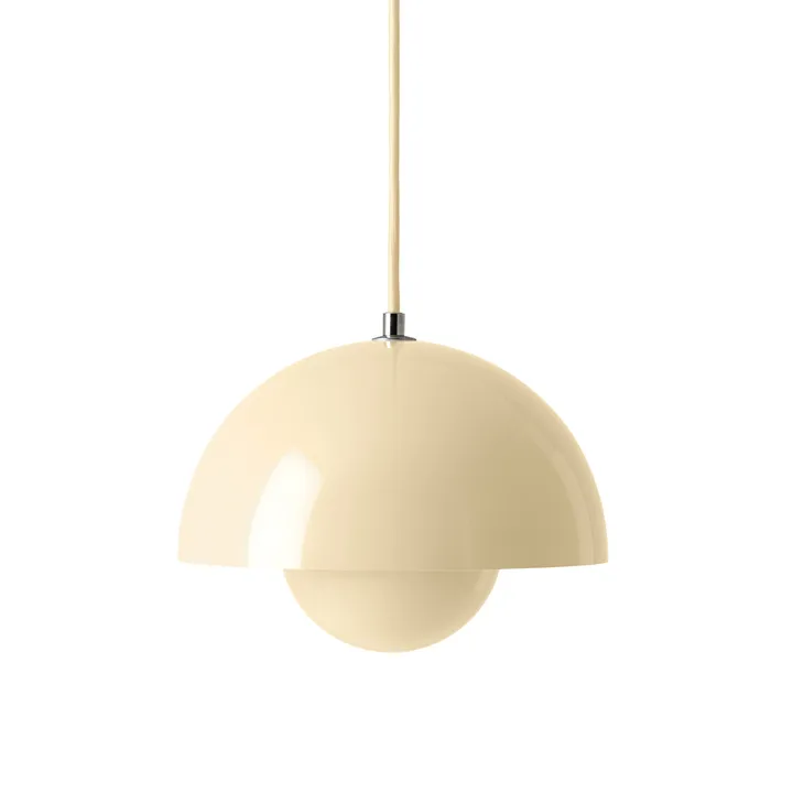 Flowerpot VP1 pendel - Ivory - &Tradition