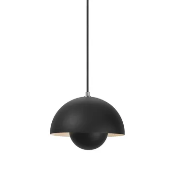 Flowerpot VP1 pendel - matt svart - &Tradition