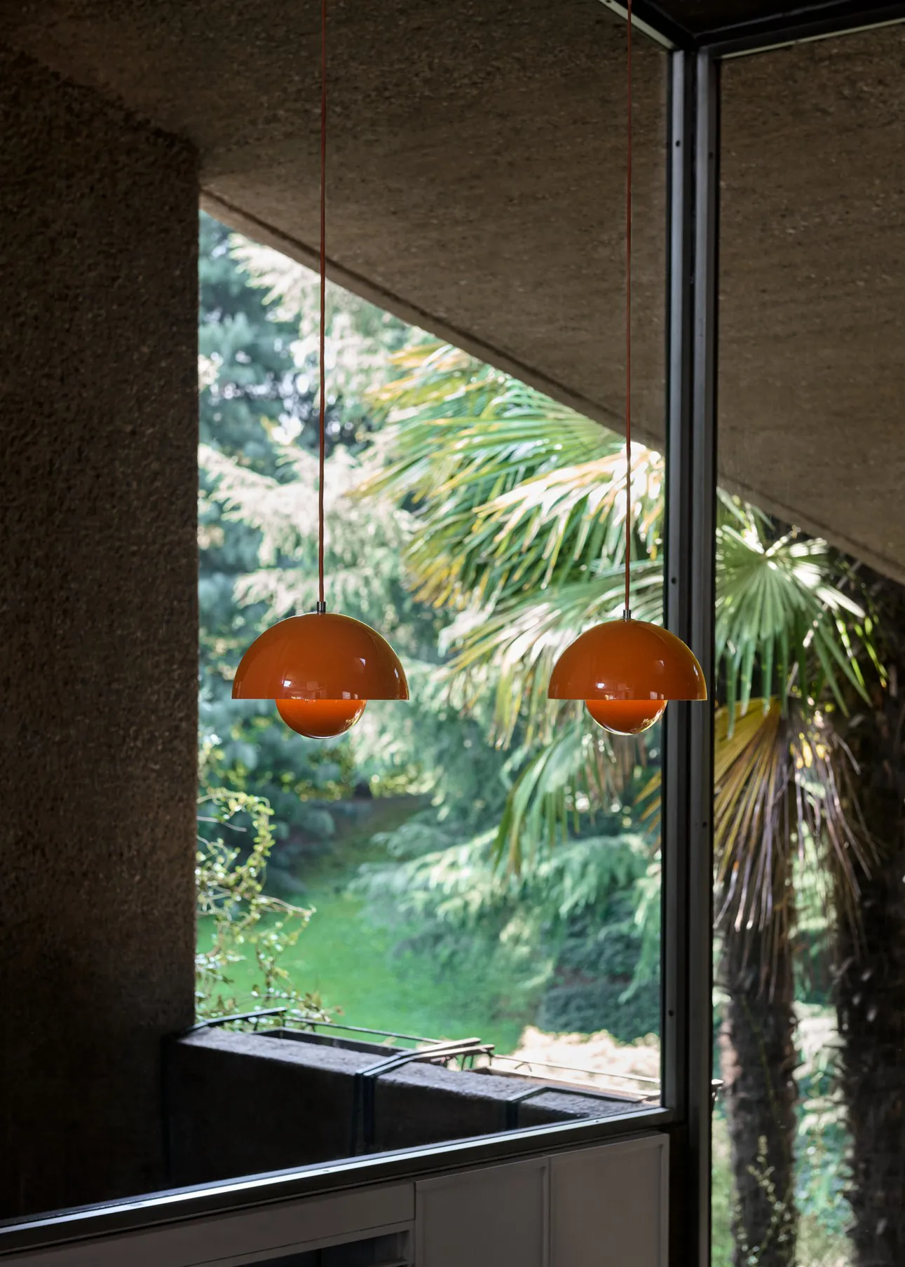 Flowerpot VP1 pendel, Zesty orange &Tradition