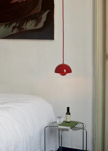 Flowerpot VP10 pendel - Vermilion red - &Tradition