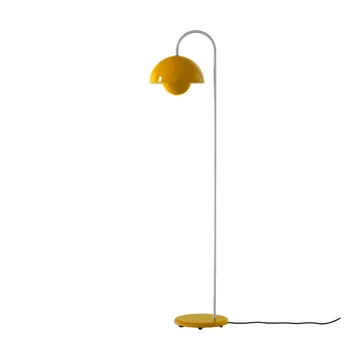 Flowerpot VP12 golvlampa - Mustard - &Tradition