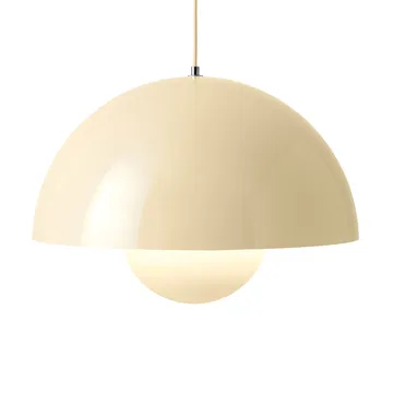 Flowerpot VP2 pendel stor - Ivory - &Tradition