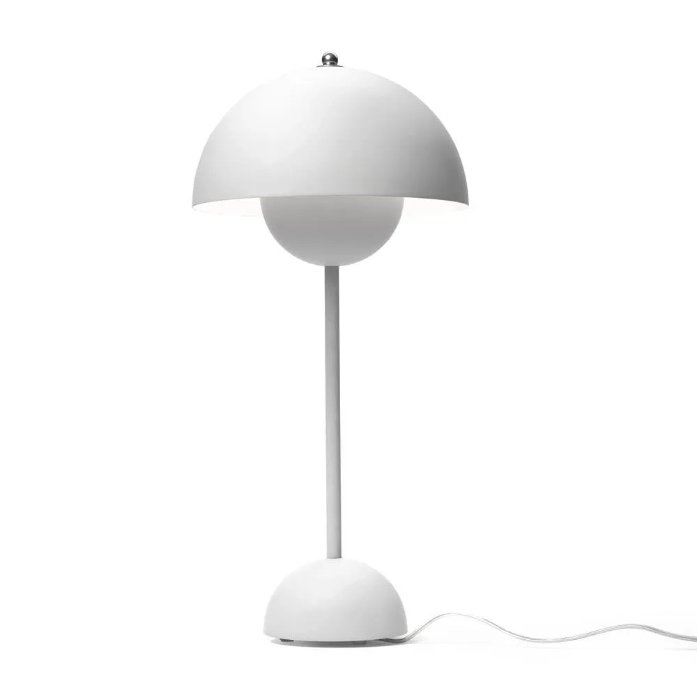 Flowerpot VP3 bordslampa, matt ljusgrå &Tradition