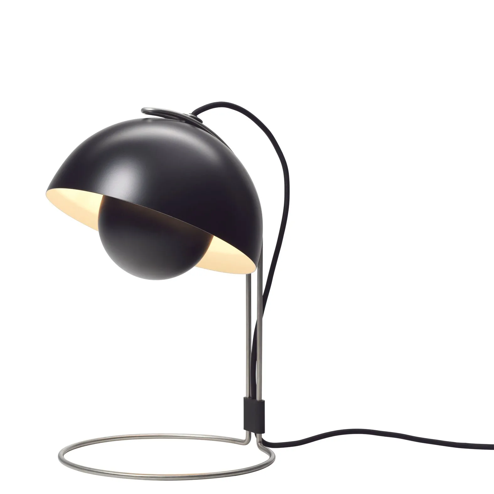 Flowerpot VP4 bordslampa, matt svart &Tradition