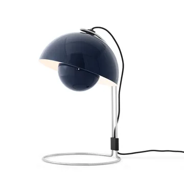 Flowerpot VP4 bordslampa - Steel blue - &Tradition
