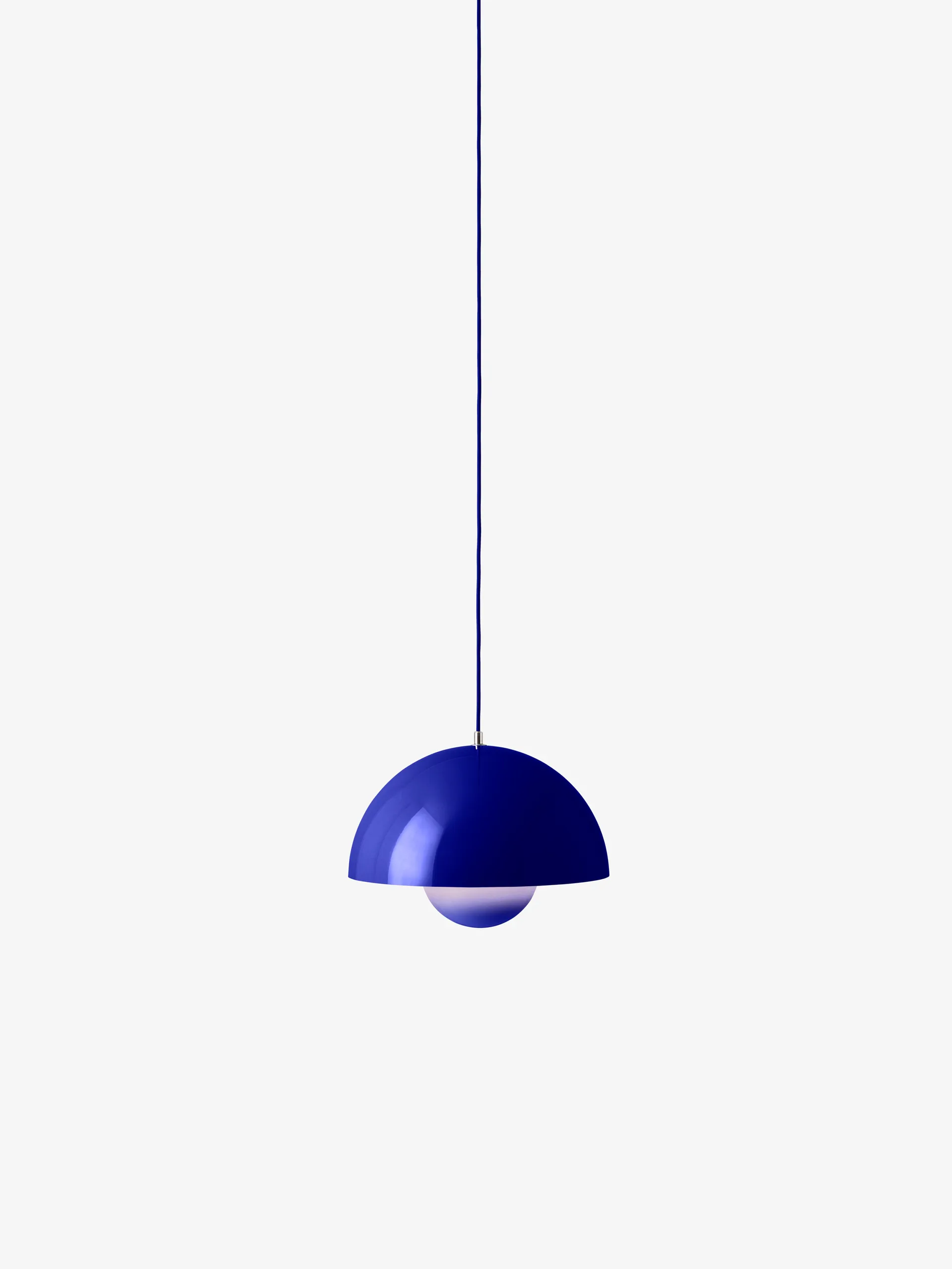 Flowerpot VP7 pendel, Cobalt blue &Tradition