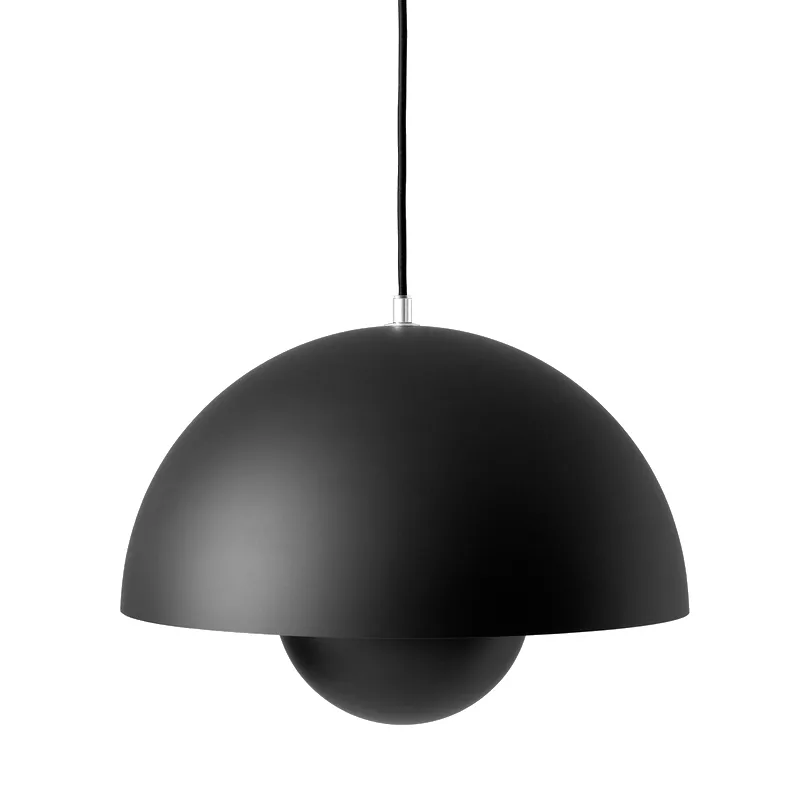Flowerpot VP7 pendel, Matt svart &Tradition
