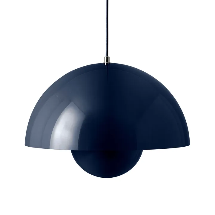 Flowerpot VP7 pendel - Steel blue - &Tradition