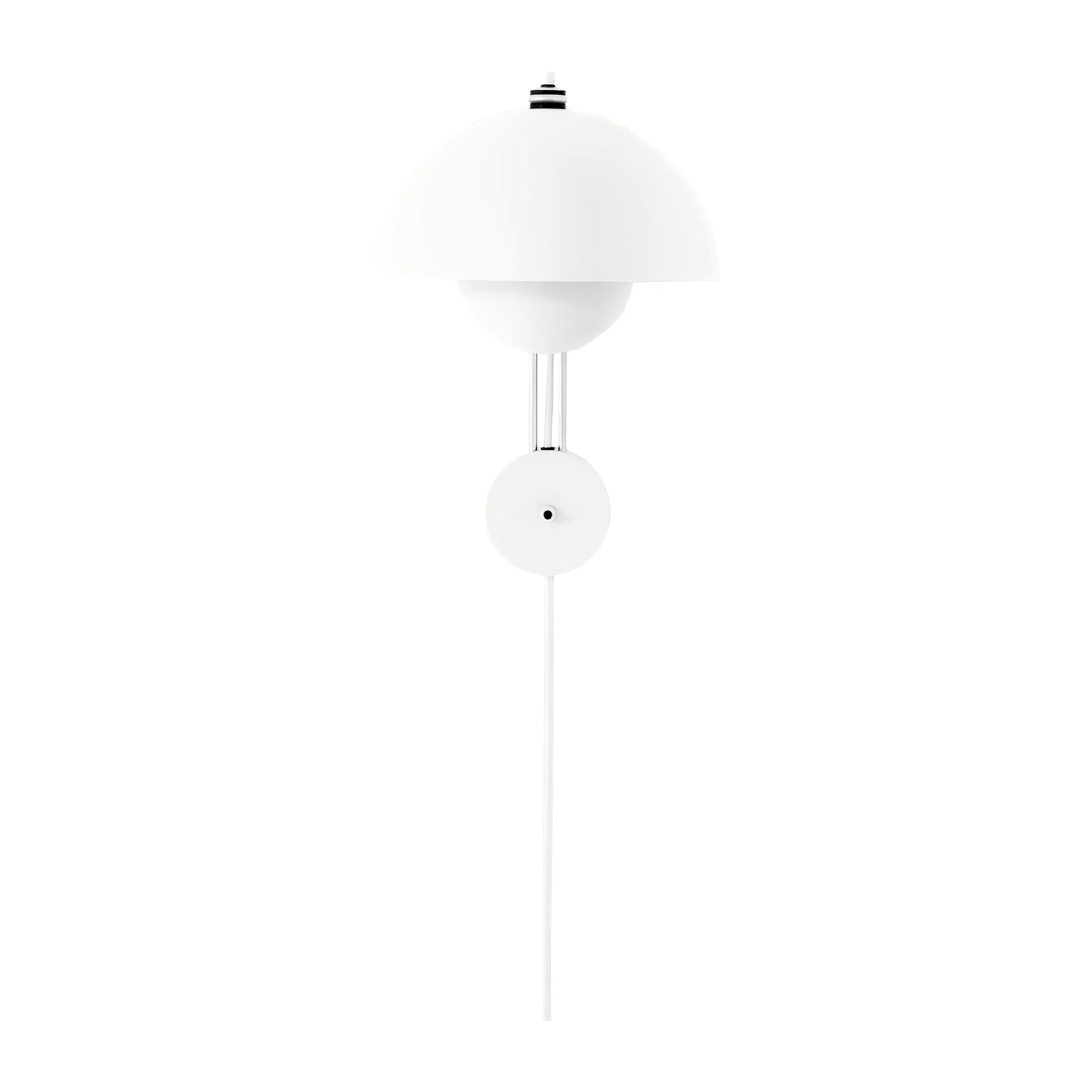 Flowerpot VP8 vägglampa, Matt white &Tradition