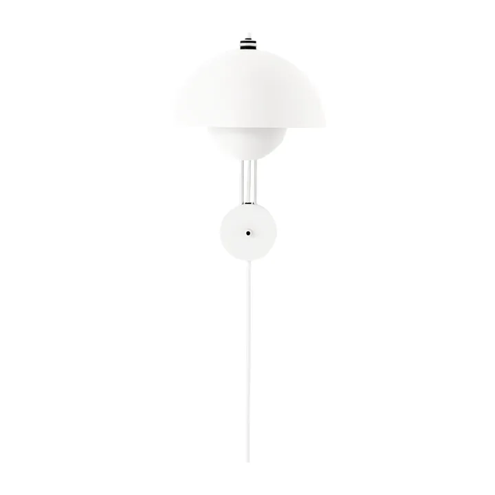 Flowerpot VP8 vägglampa - Matt white - &Tradition