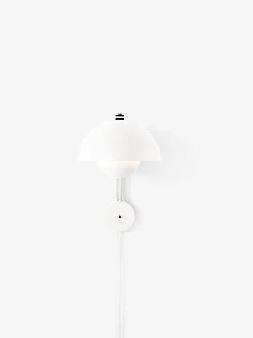 Flowerpot VP8 vägglampa - Matt white - &Tradition