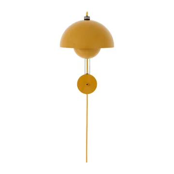 Flowerpot VP8 vägglampa - Mustard - &Tradition