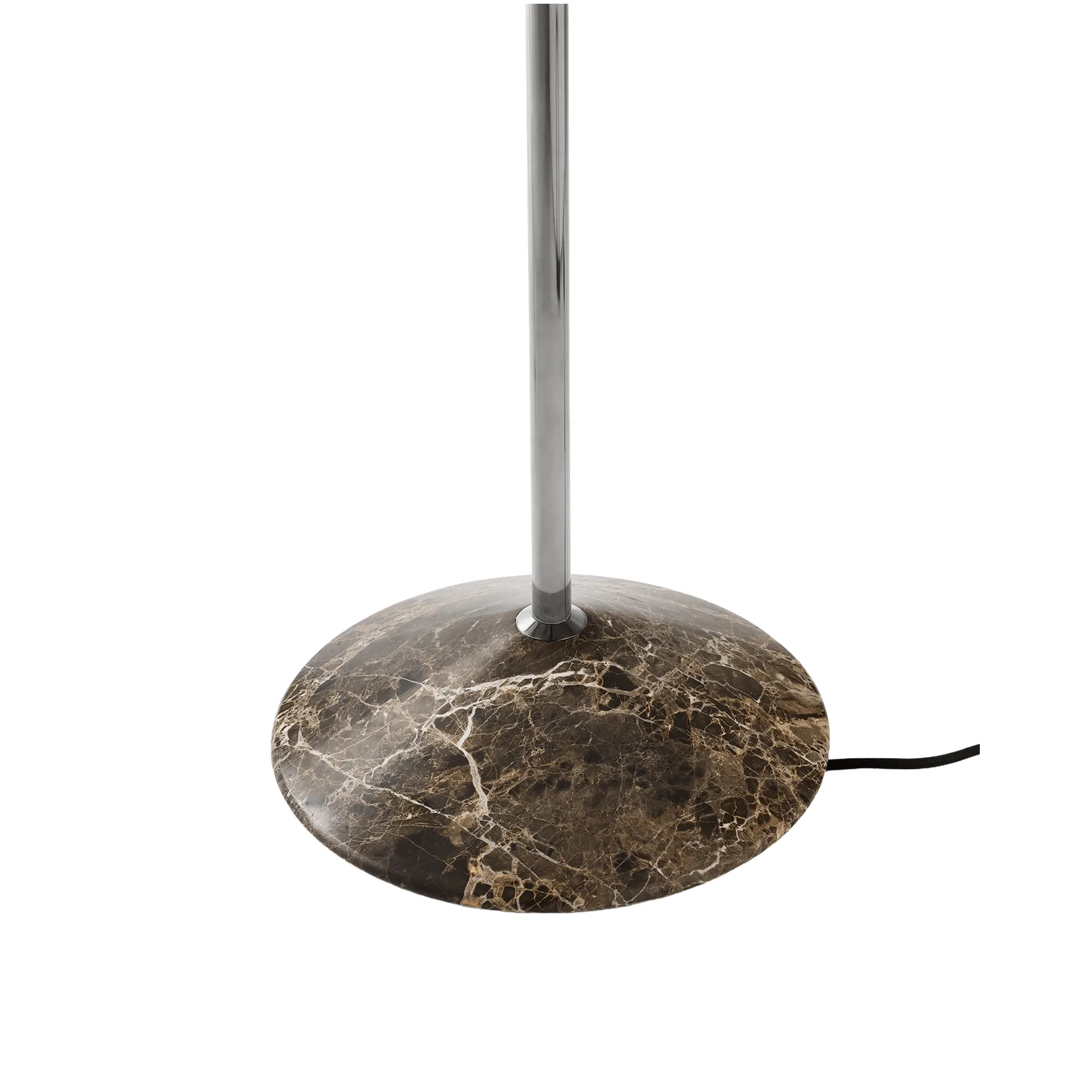 Gio LN 28 golvlampa, Mörk krom, marmo &Tradition