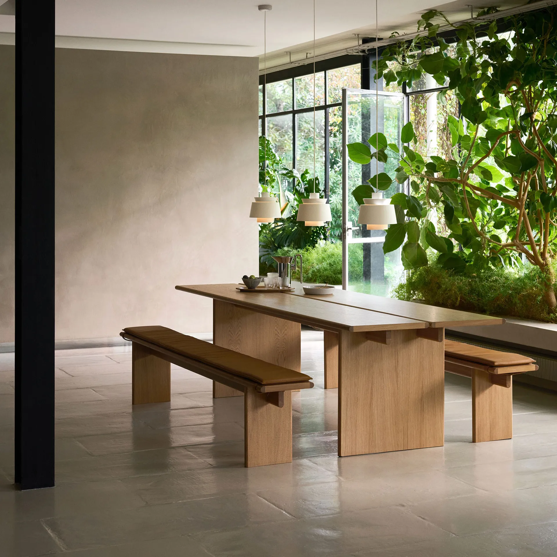Ita OS2 matbord 95x260 cm, Oak &Tradition