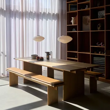 Ita OS6 sittdyna till bänk 230 cm - Noble leather congnac - &Tradition