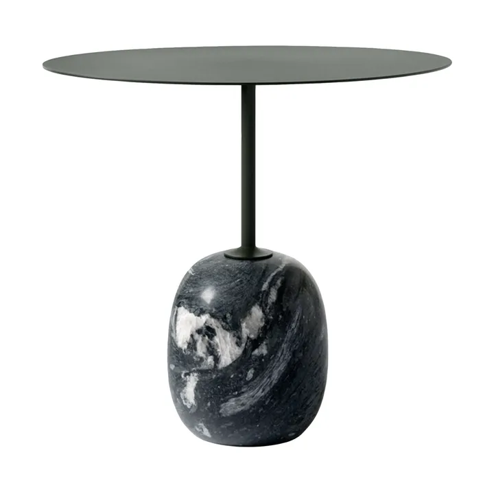 Lato LN9 sidobord - Deep green-verde grigio, 40x50x45 cm - &Tradition