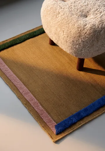 Little Petra VB1 fåtölj inkl. pouf ATD1 - Oljad valnöt-Moonlight - &Tradition