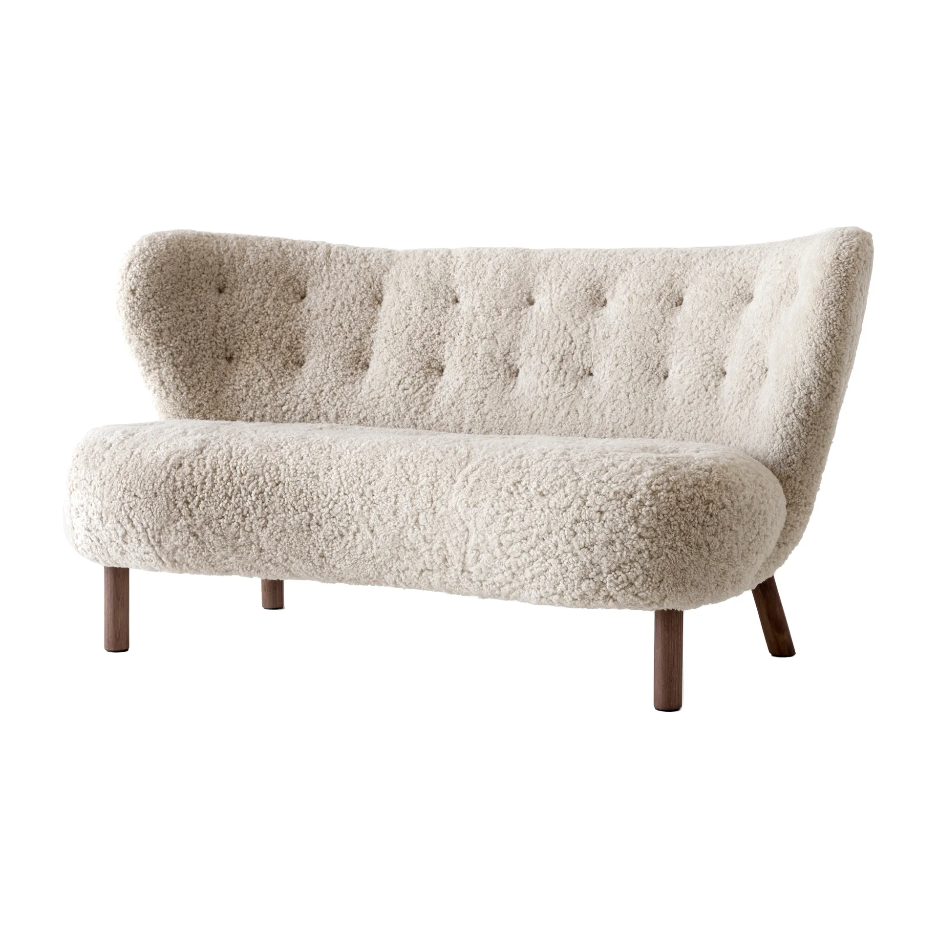 Little Petra VB2 soffa, Oljad valnöt-Moonlight &Tradition