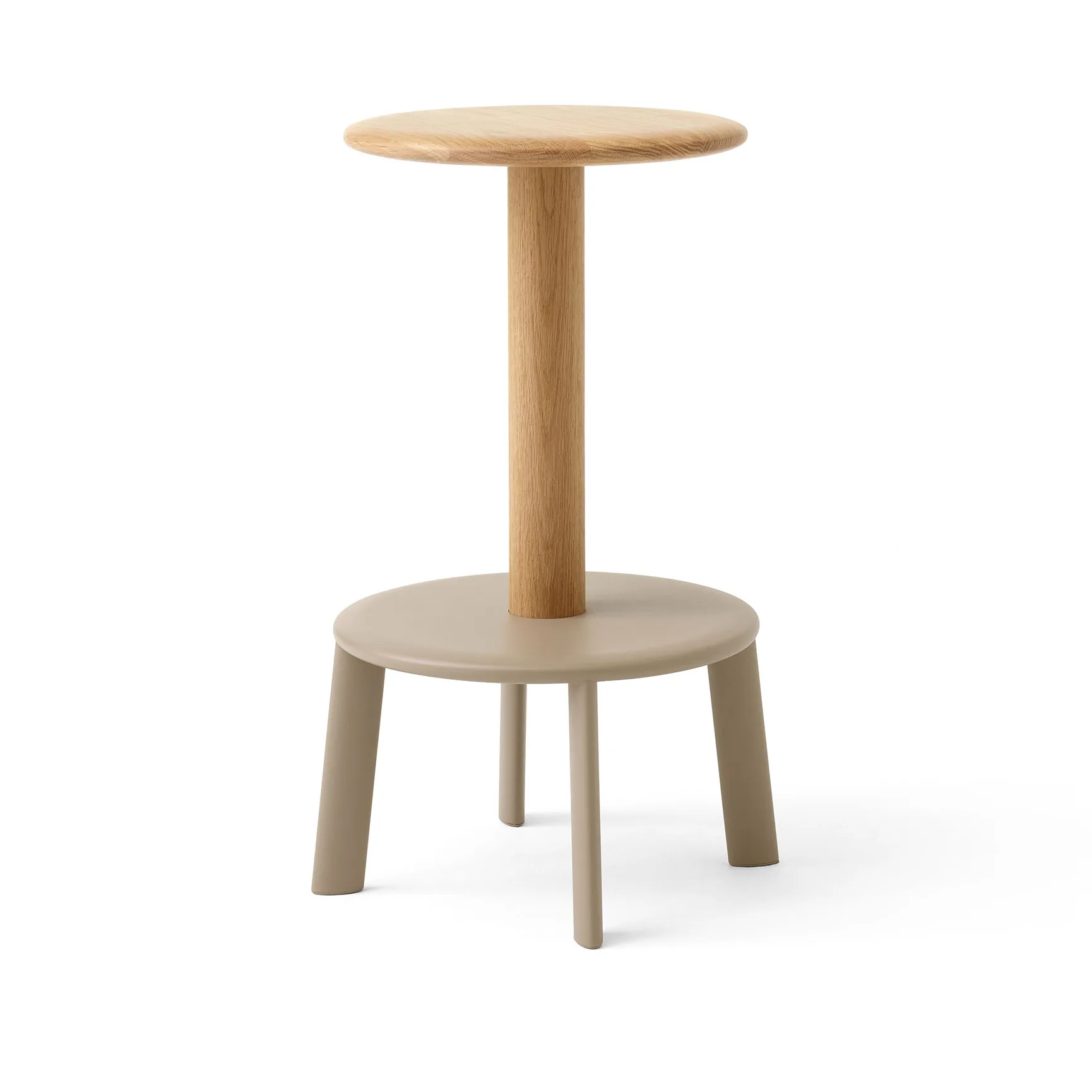 Massif AV39 barstol, Oak-grey beige &Tradition