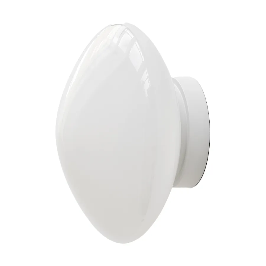 Mist AP22 taklampa/vägglampa Ø25 cm, White-opal glass &Tradition