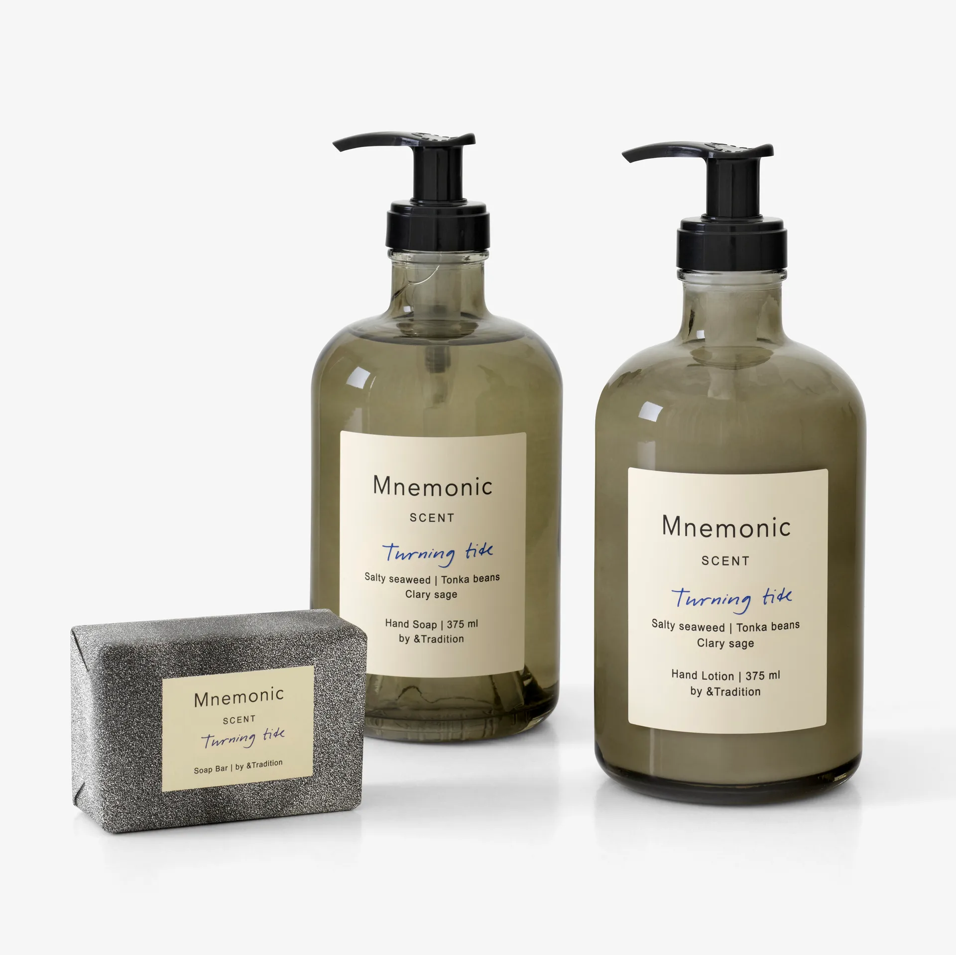 Mnemonic MNC1 handtvål 375 ml, Turning turning tide &Tradition