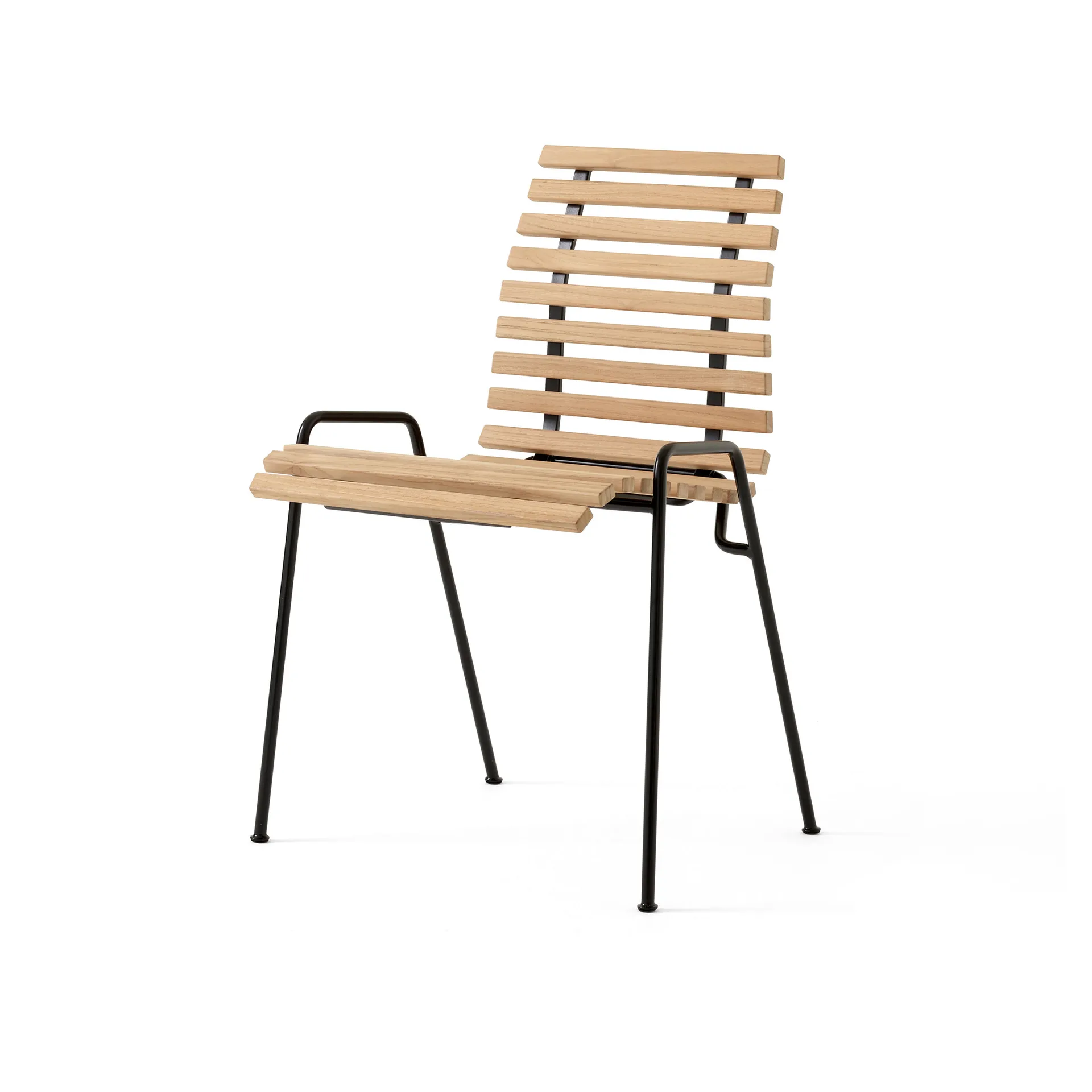 RFH RD4 terrass sidostol, Teak-black &Tradition