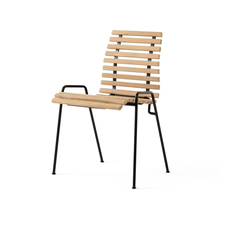 RFH RD4 terrass sidostol - Teak-black - &Tradition