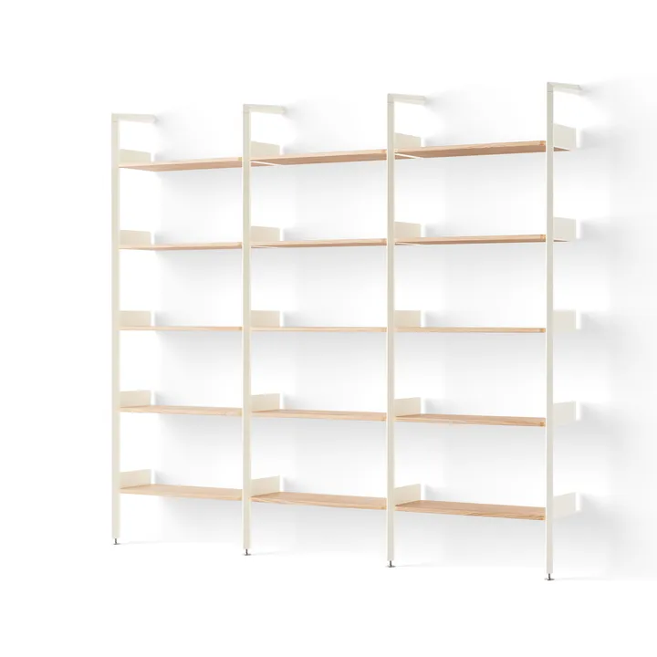 Rombe hylla konfiguration F alabaster-lackad ek - &Tradition