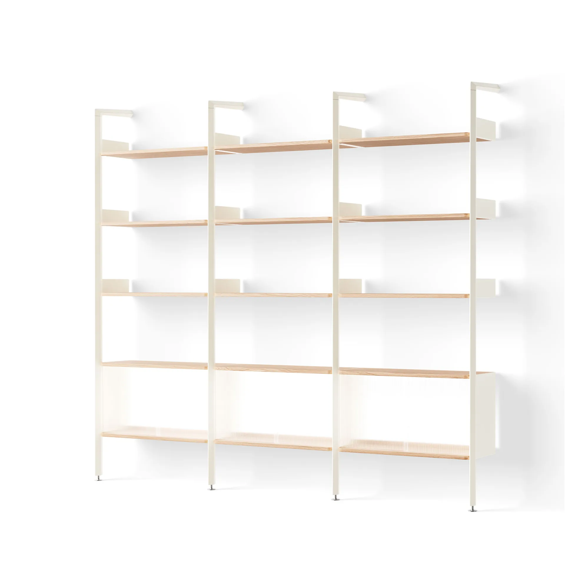 Rombe hylla konfiguration K alabaster-lackad ek &Tradition
