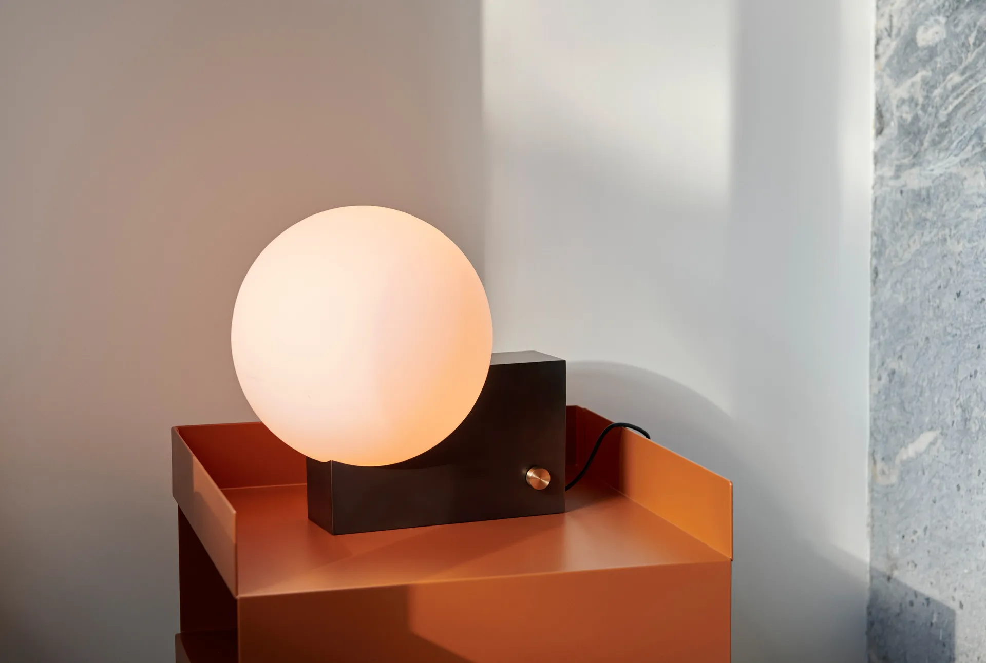 Rotate SC73 serveringsvagn terracotta, Terracotta &Tradition