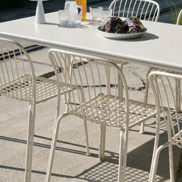 Thorvald Outdoor SC99 matbord 220 cm - Ivory - &Tradition